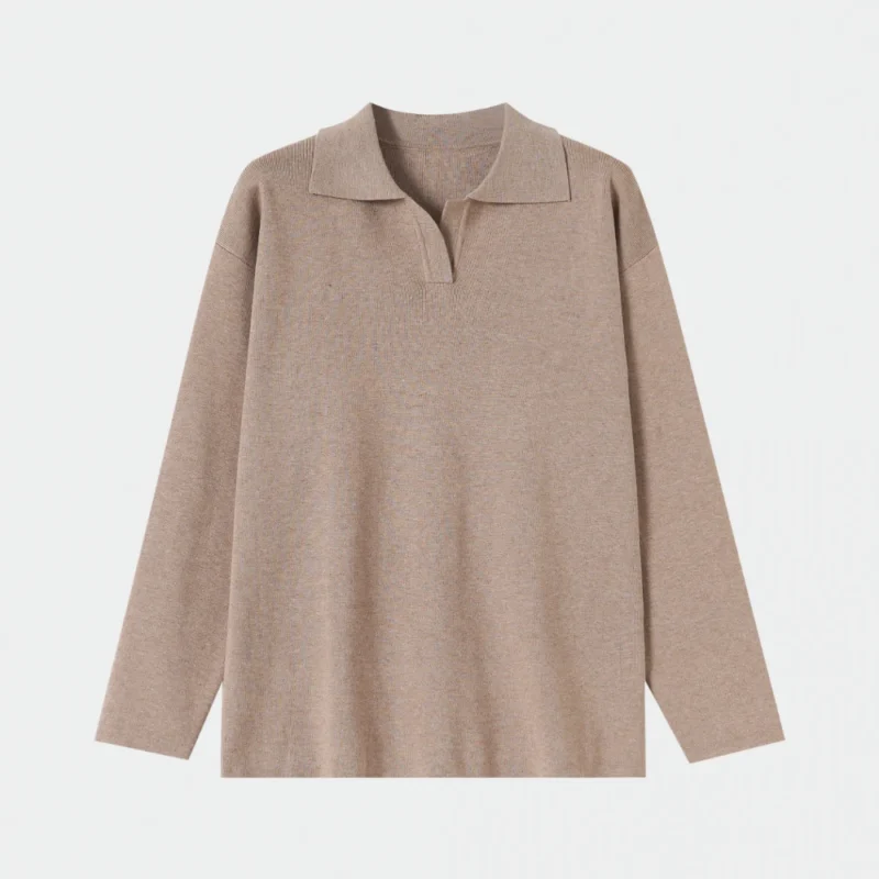 pink wrap knit top (copy)