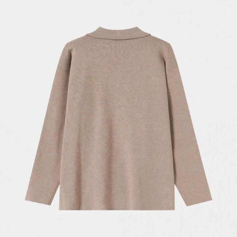 pink wrap knit top (copy)