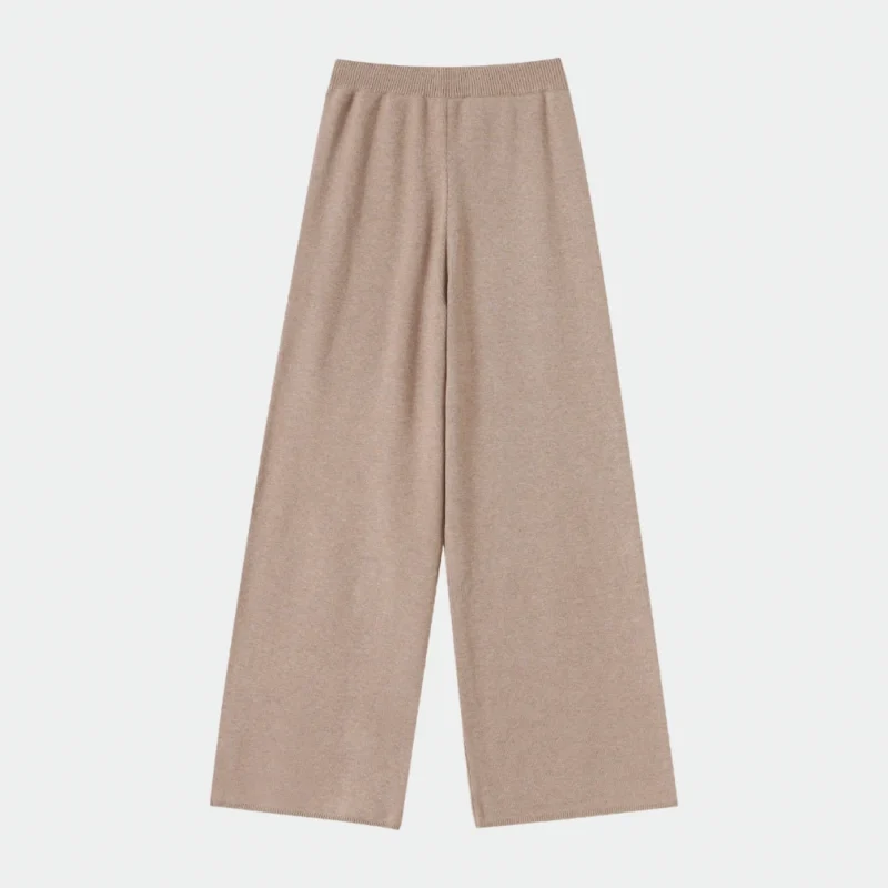 taupe knit polo top (copy)