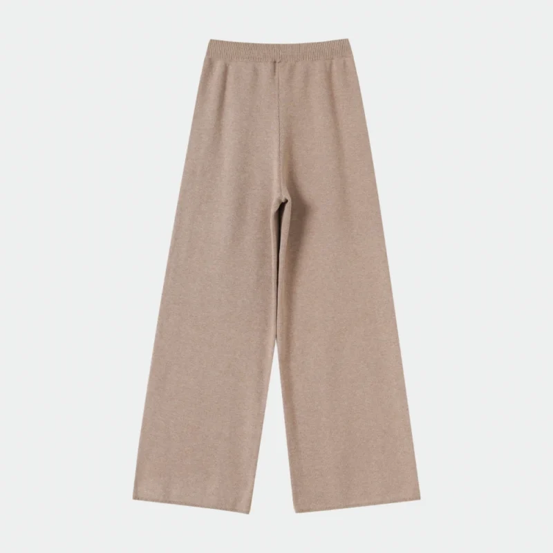 taupe knit polo top (copy)