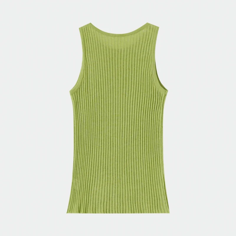 light grey knit crop cami (copy)