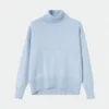 light blue cable knit sweater (copy)