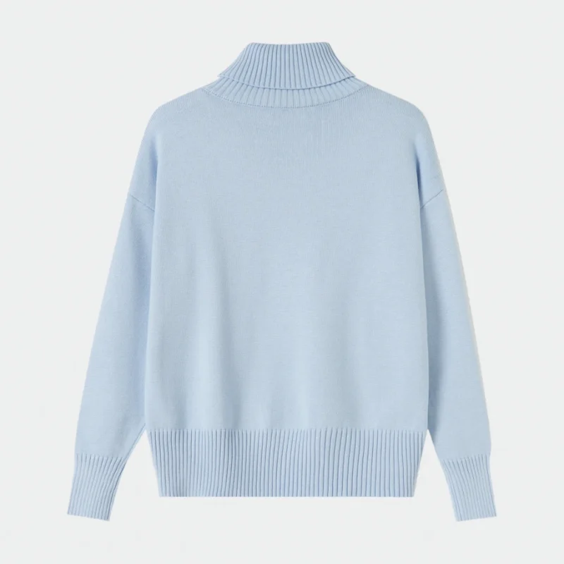 light blue cable knit sweater (copy)