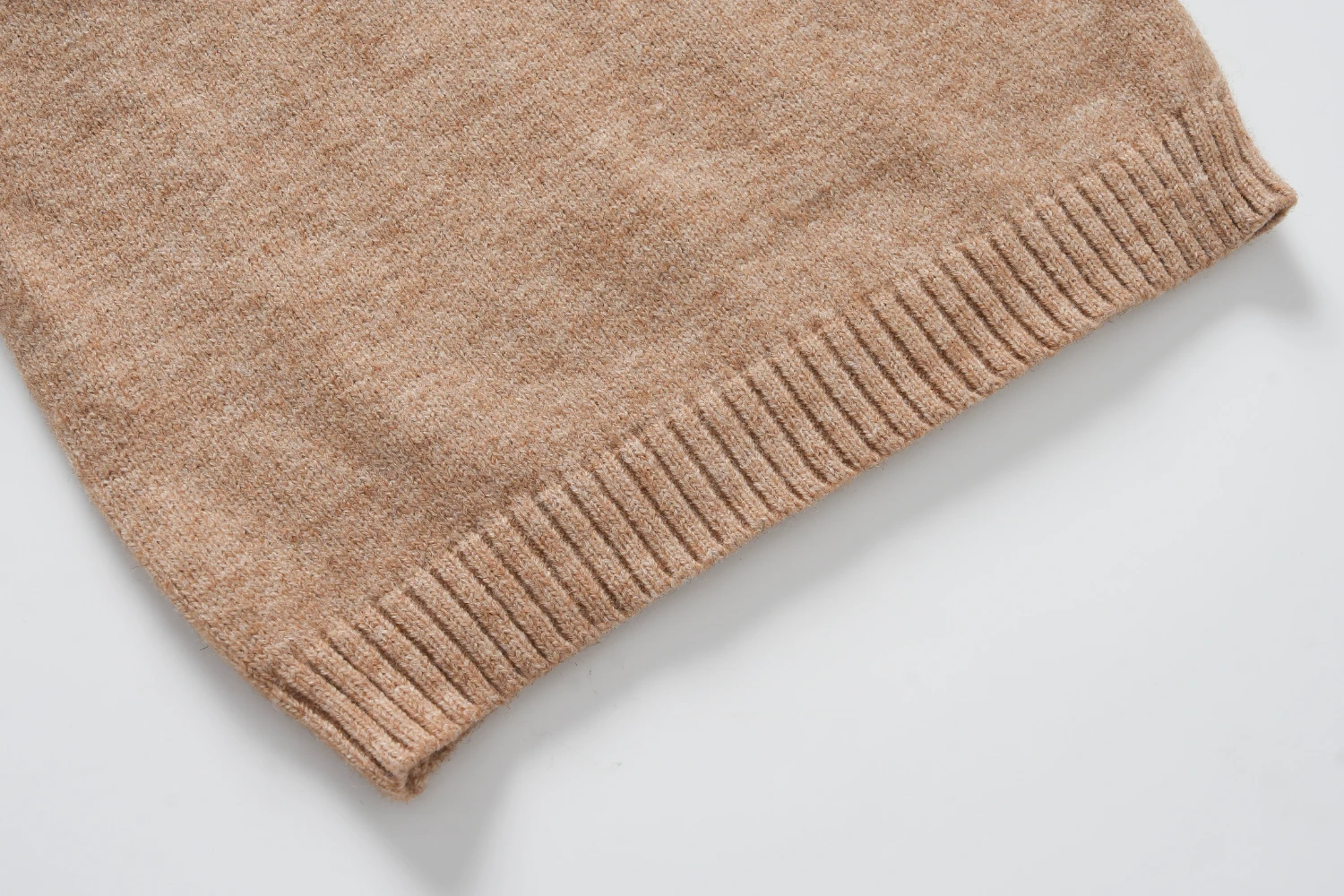 camel turtleneck sweater