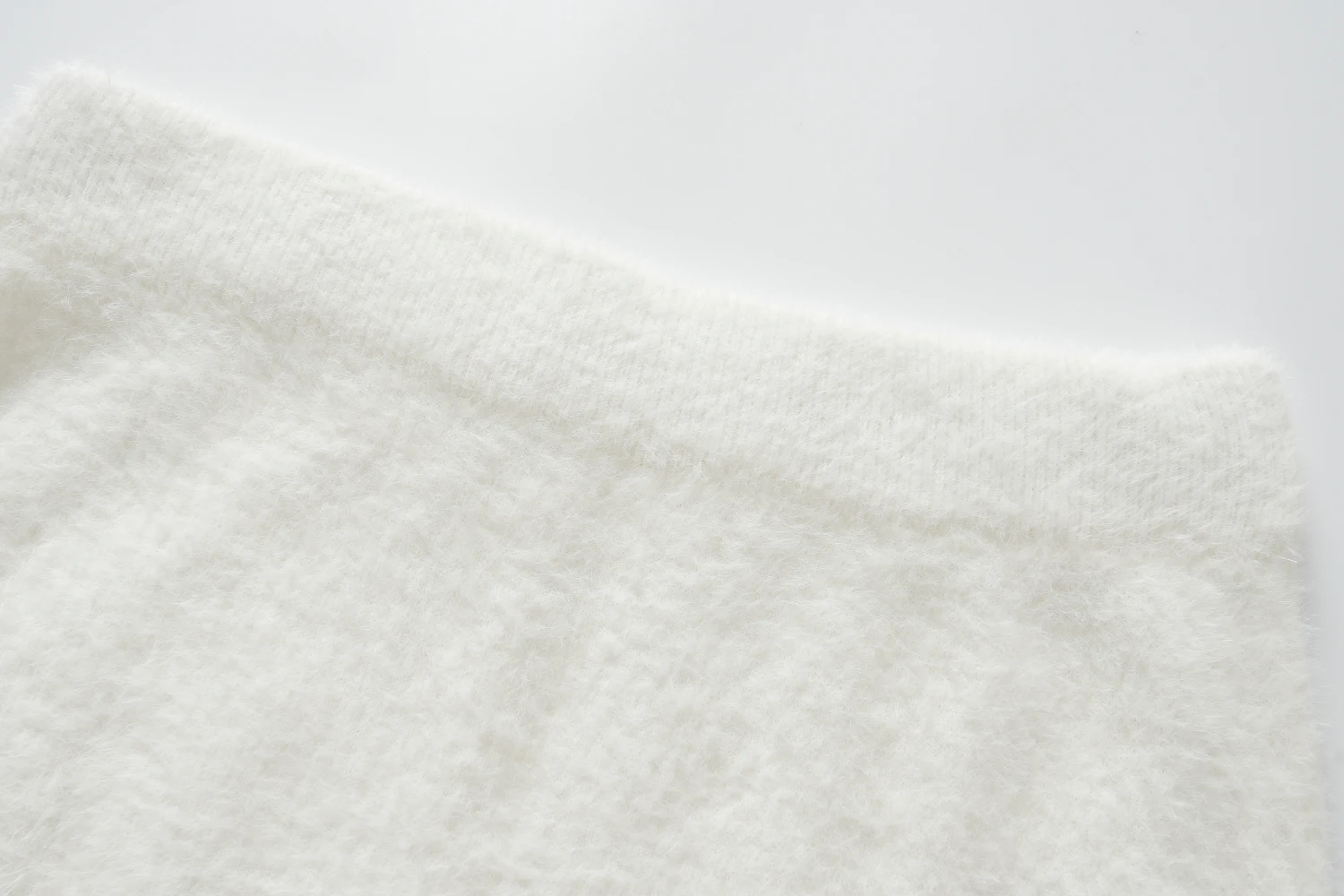 beige straight leg knit pants (copy)