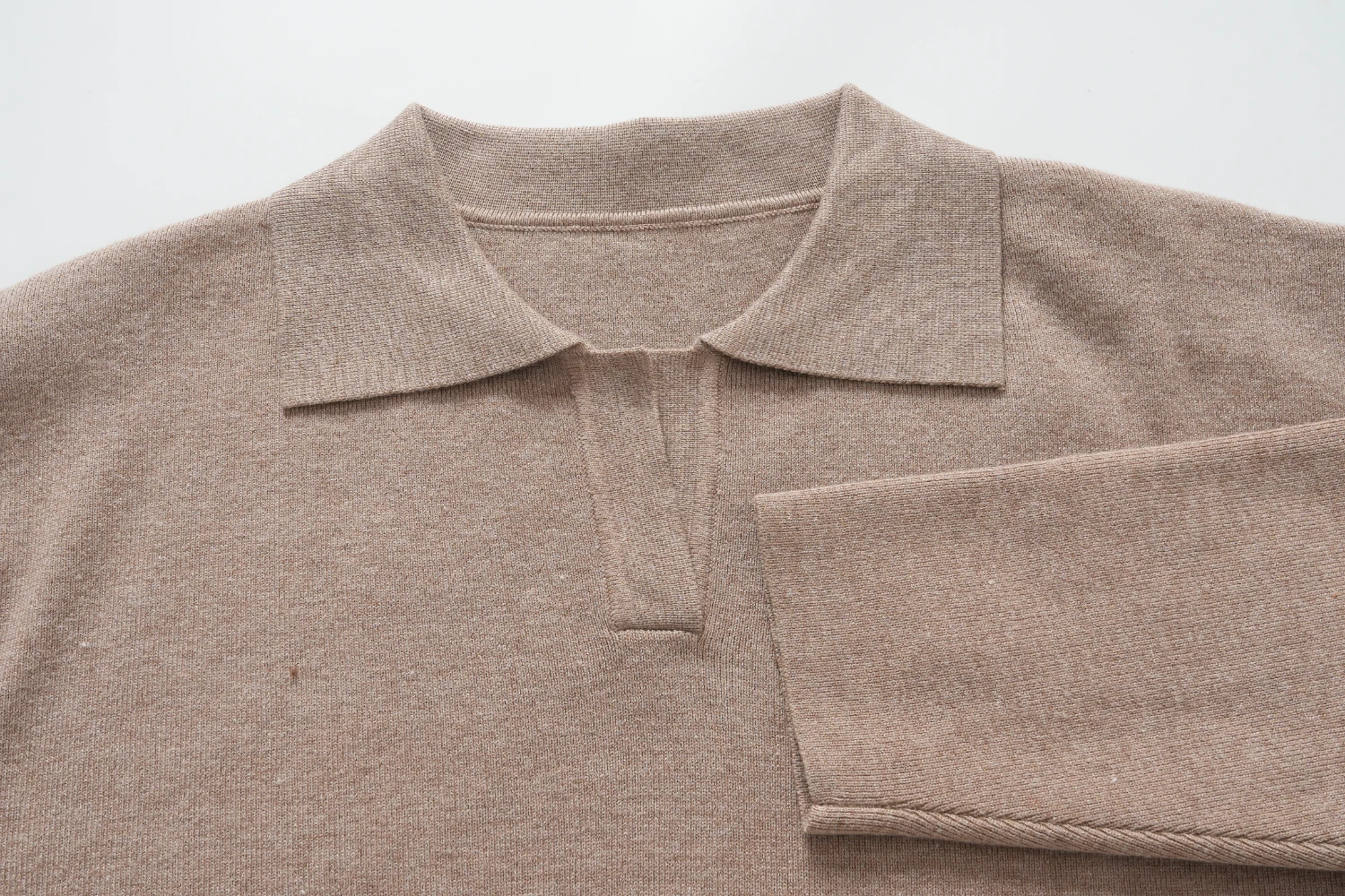 pink wrap knit top (copy)