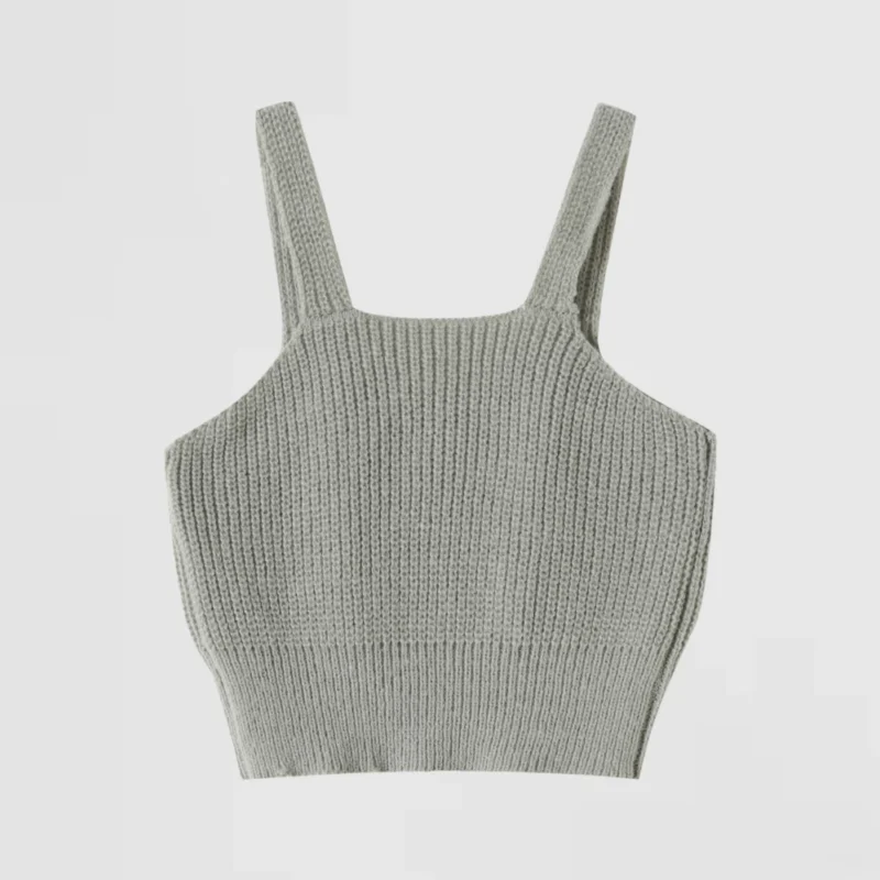 light beige ribbed knit top (copy)