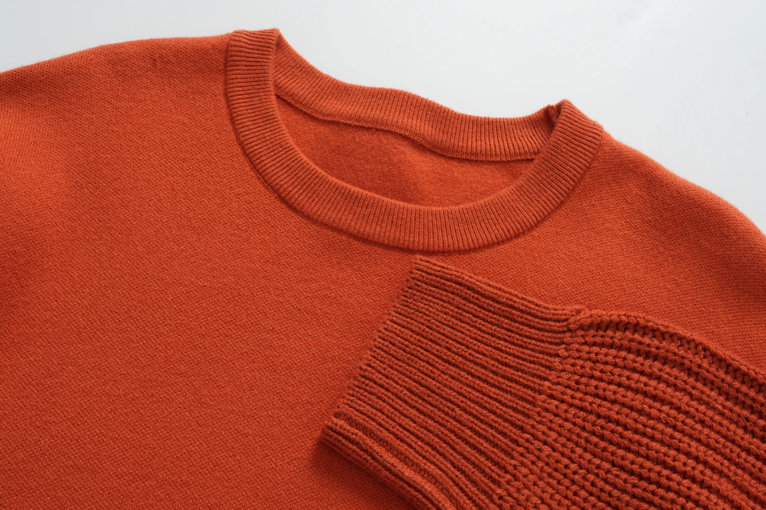 pink fuzzy v neck sweater (copy)