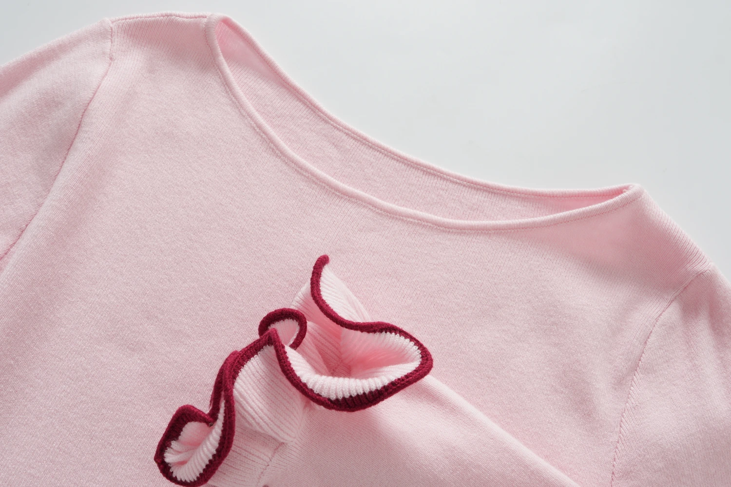 black contrast hem knit dress (copy)