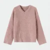 pink round neck sweater (copy)