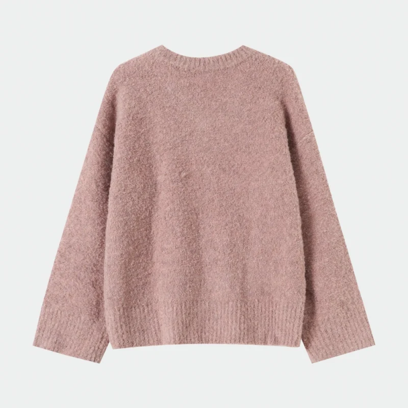 pink round neck sweater (copy)