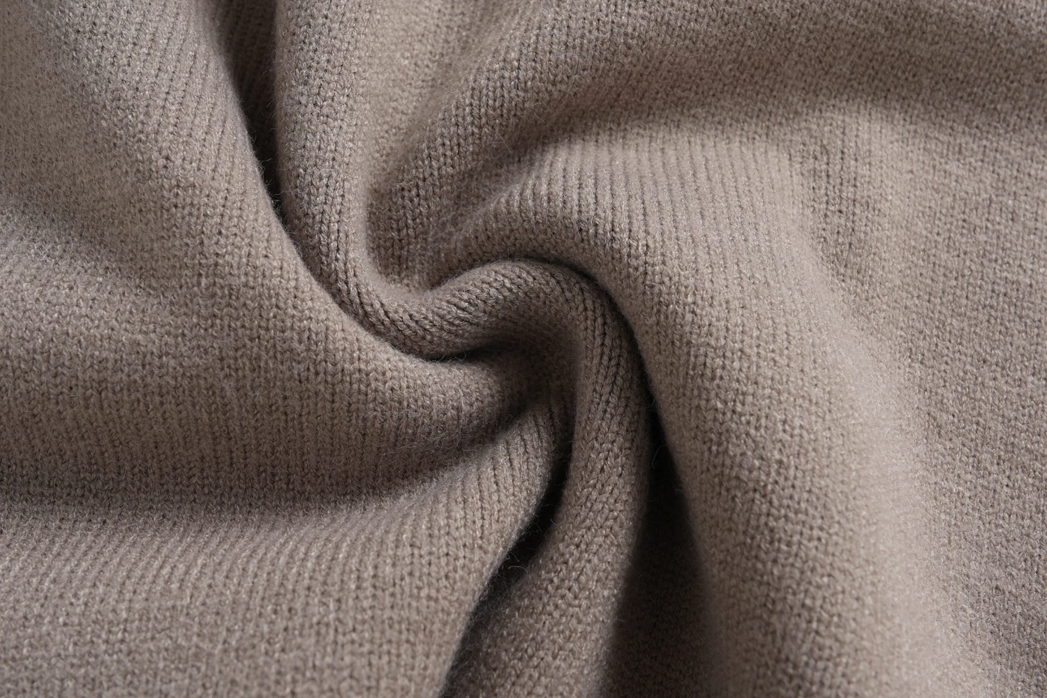 taupe zip pocket cardigan